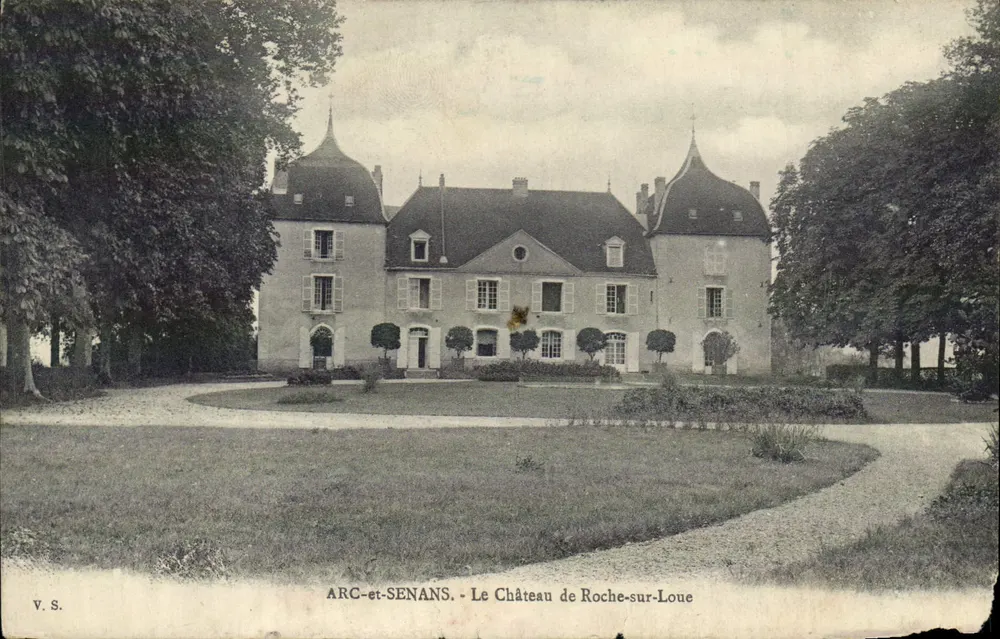 ARC-et-SENANS — Le Château de Roche-sur-Loue — V.S. éditeur - Frente