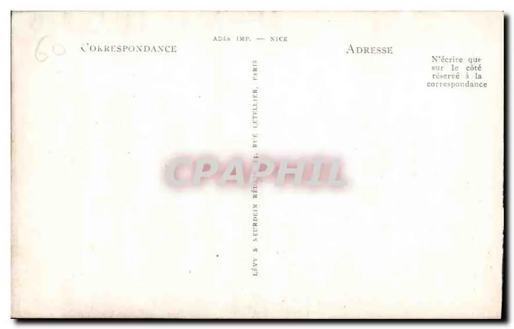 Castelo de Chantilly — A Entrada — LL 6 - Verso
