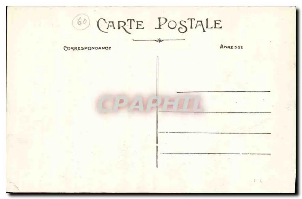 Chantilly — O Castelo, fachada Noroeste — Ed. J. B. - Verso