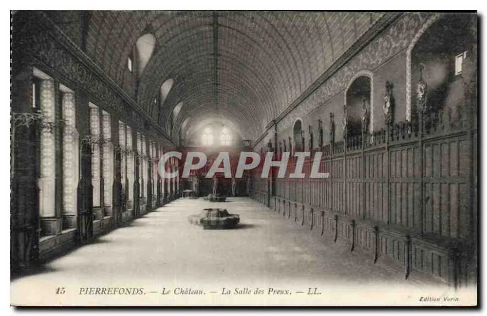 PierreFonds — Das Schloss — Die Halle der Ritter — Édition Varin - Vorderseite