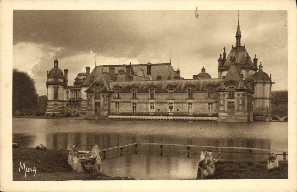 Château de Chantilly — Das kleine Schloss und die Schatztour — Mona, Nr. 852 - Vorderseite