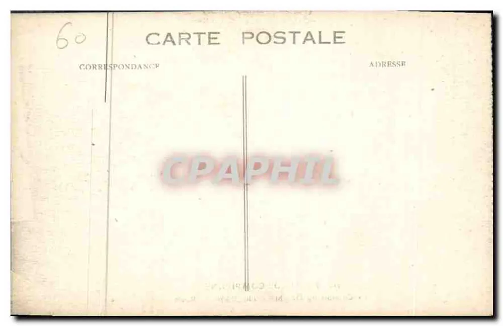 Quarto do Duas-Cabeças — Palácio de Compiègne — A. Bourdier Versailles - Verso