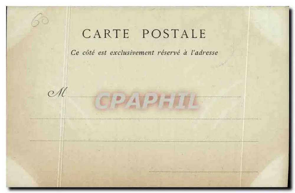 Castelo de Compiègne — O Banco de Napoleão I — Collections ND. Fot. - Verso