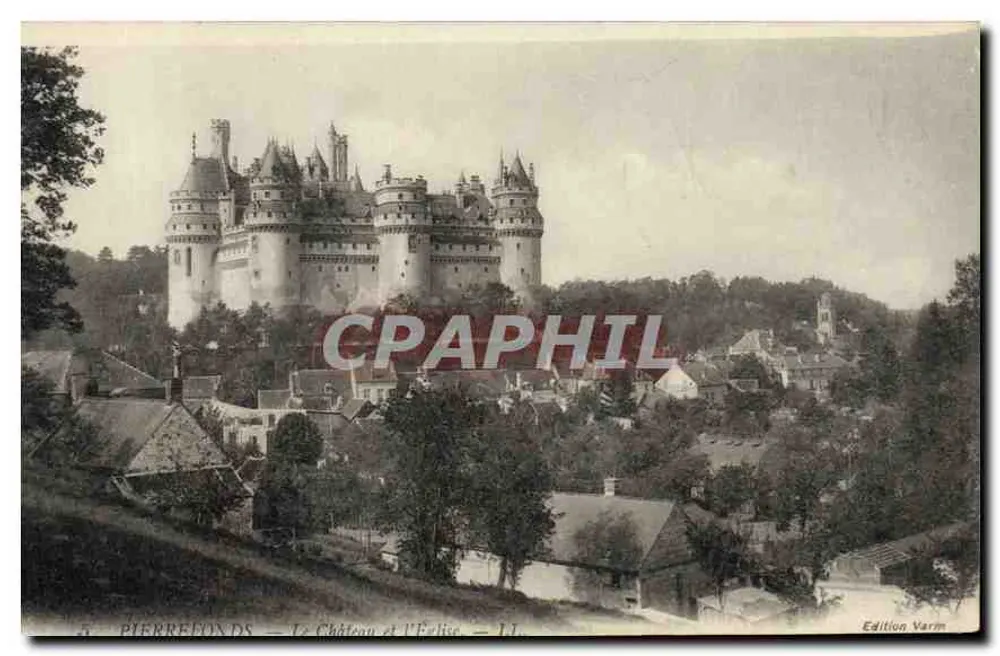 PierreFonds — O Castelo e a Igreja — Edição Varim - Frente