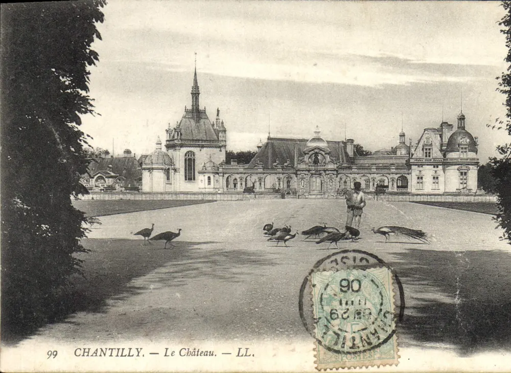Chantilly — O Castelo — LL. — n°99 - Frente