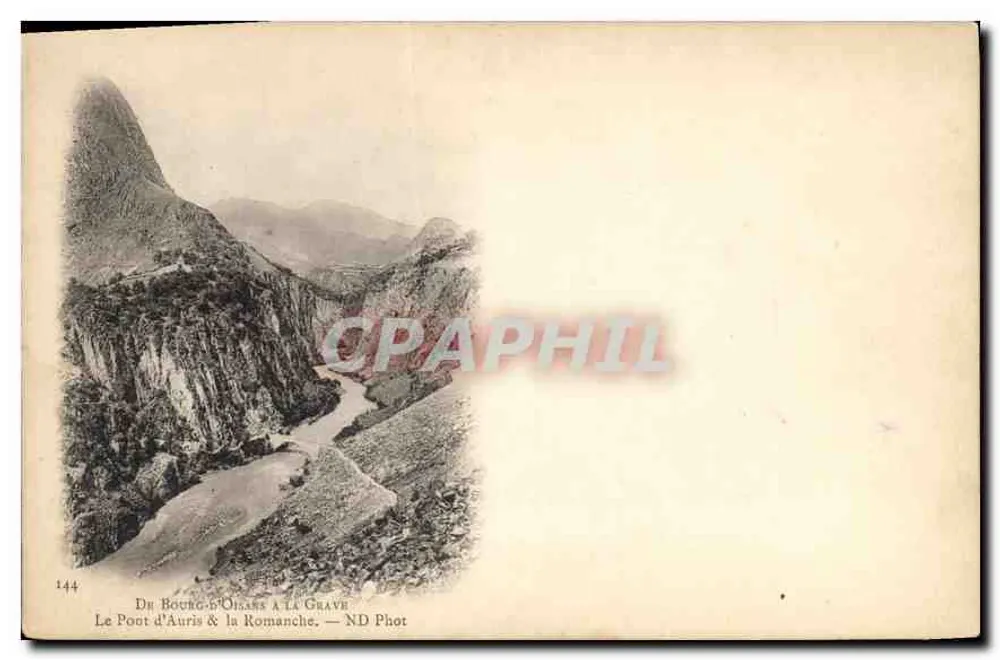 Poot d'Auris & die Romanche — ND Phot - Vorderseite