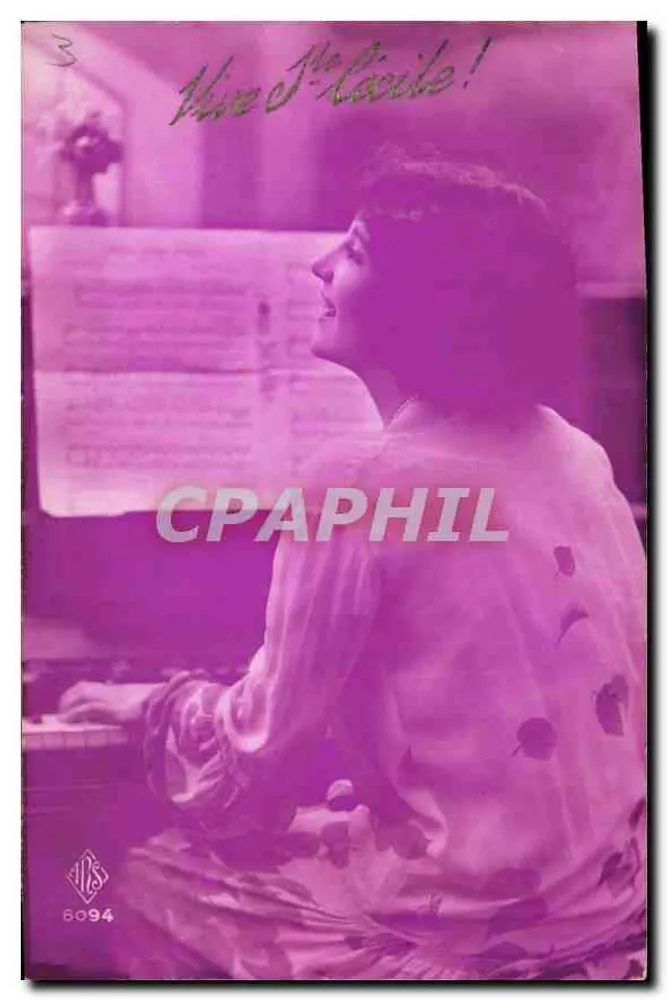J° Léacile — pianista — editore VVS n° 8094 - Recto