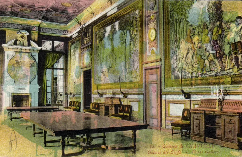 Schloss Chantilly — Galerie der Certs — Harts Gallery - Vorderseite