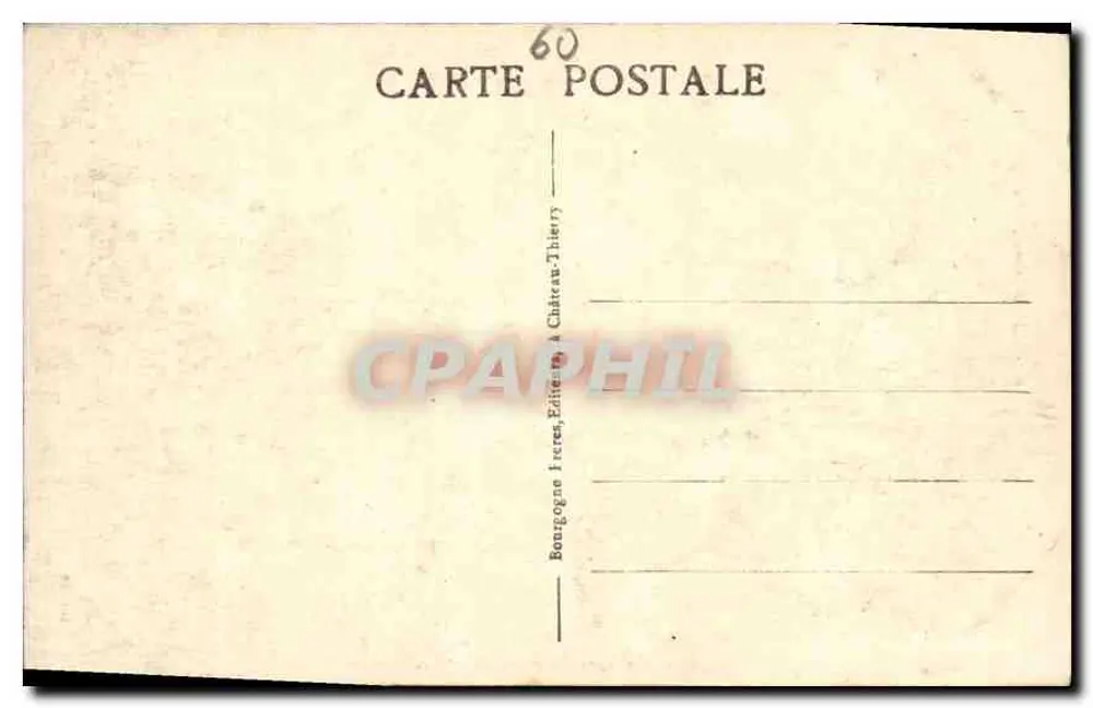 Senlis (Oise) - A Catedral — Édit J. R. - Verso
