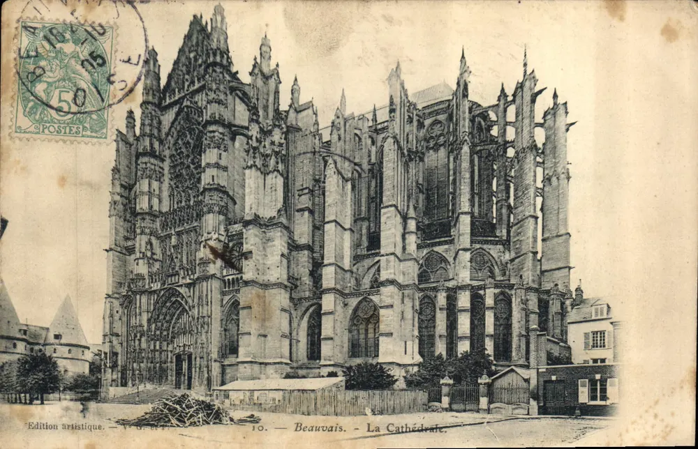 Beauvais - A Catedral — Edição artística, n° 10 - Frente