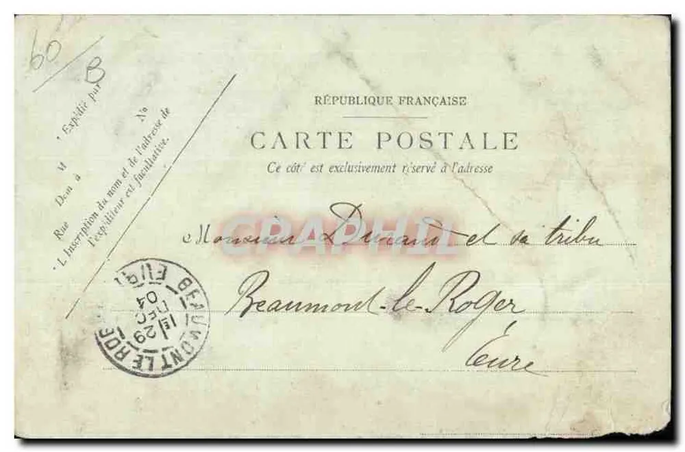 Beauvais — Panorama vers Saint-Just — LL. - Verso