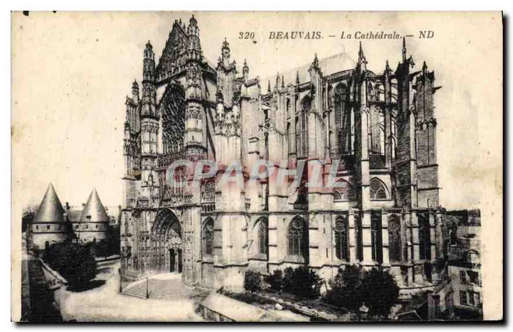 Beauvais — A Catedral — ND - Frente