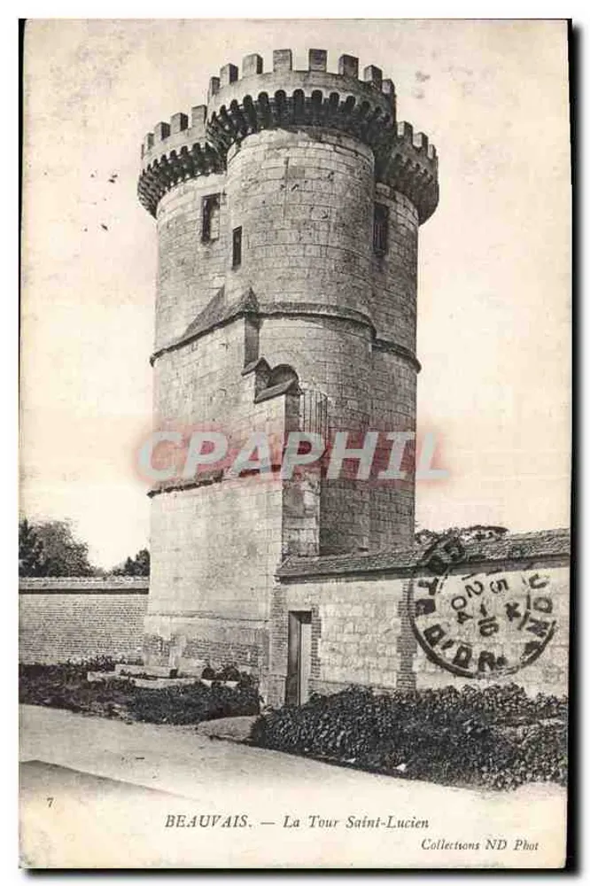 Beauvais — A Torre Saint-Lucien — Coleções ND Phot - Frente