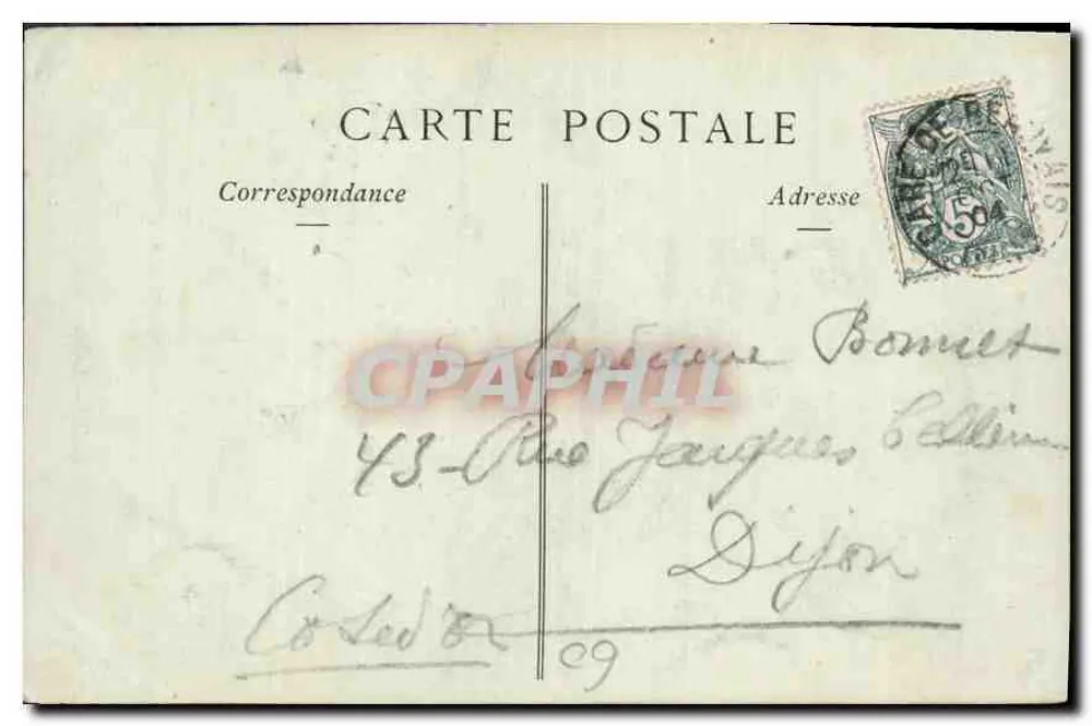Beauvais — A Torre Saint-Lucien — Coleções ND Phot - Verso