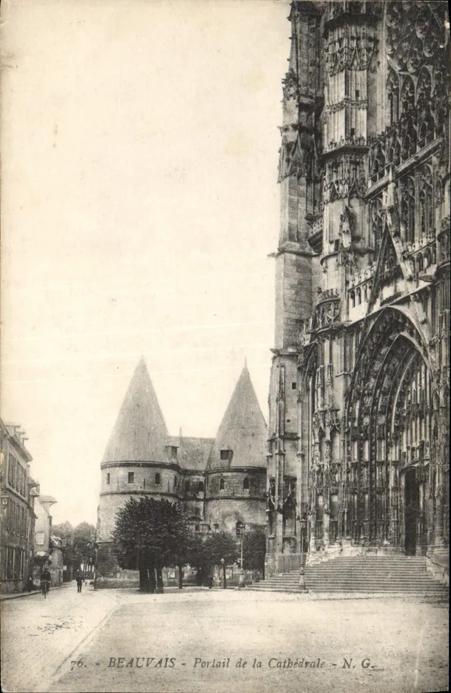 Beauvais - Portal da Catedral — N.G. — n°76 - Frente