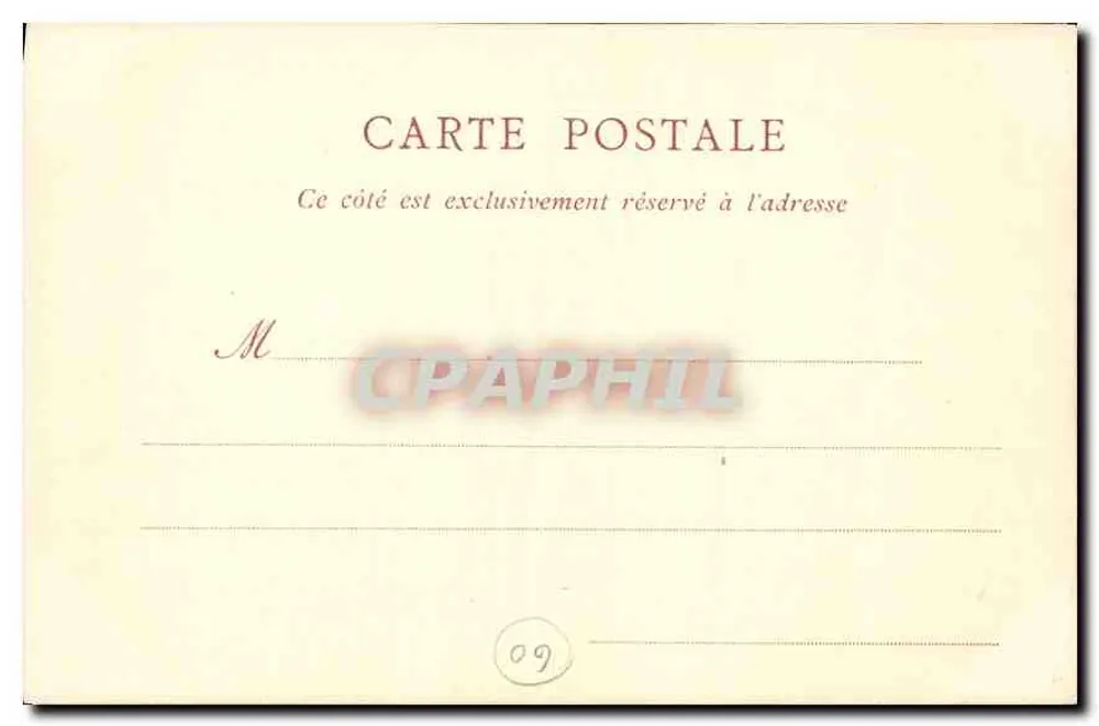 Beauvais — Ansicht der Kathedrale vom Kirchhof St-Étienne — ND Phot - Rückseite