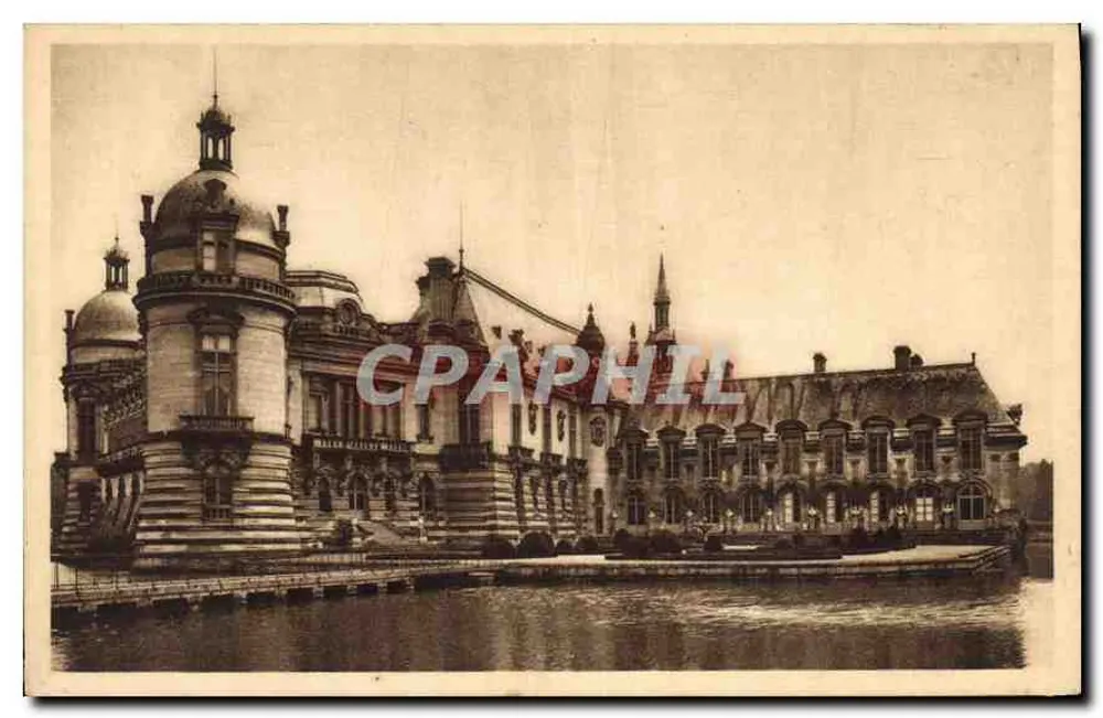 Castelo de Chantilly — Fachada Nordeste — Reprodução - Frente
