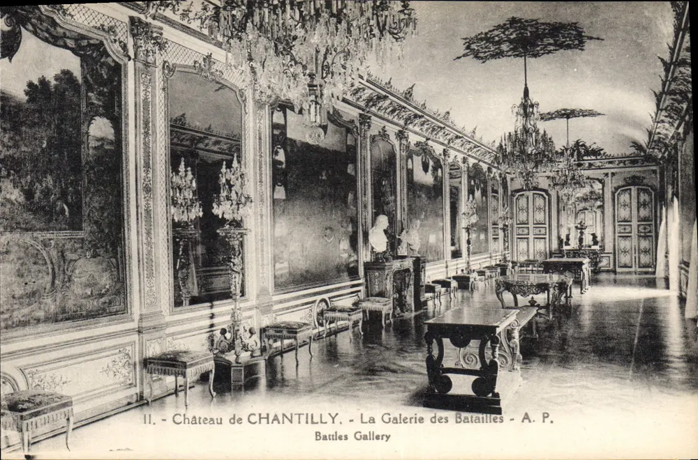 Château de Chantilly - La Galerie des Batailles - A.P. - Vorderseite