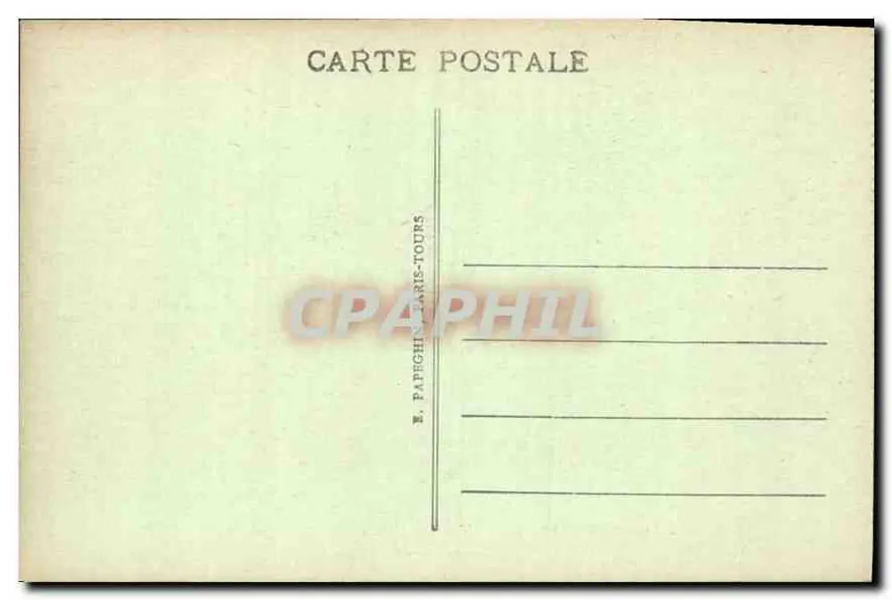 Château de Chantilly - La Galerie des Batailles - A.P. - Rückseite