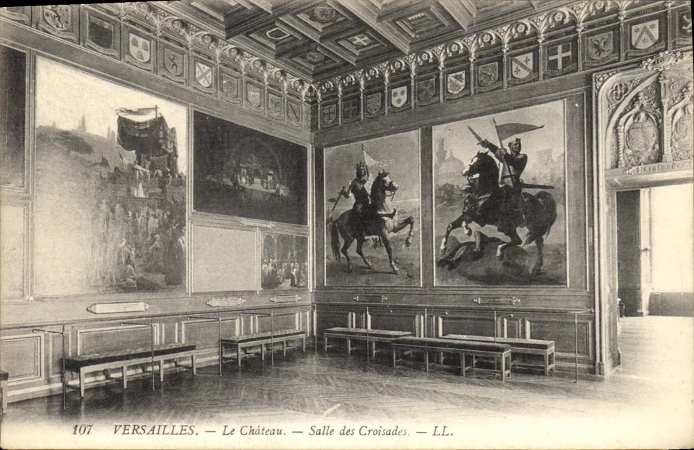 Versailles — Das Schloss — Saal der Kreuzzüge — LL. — N° 107 - Vorderseite