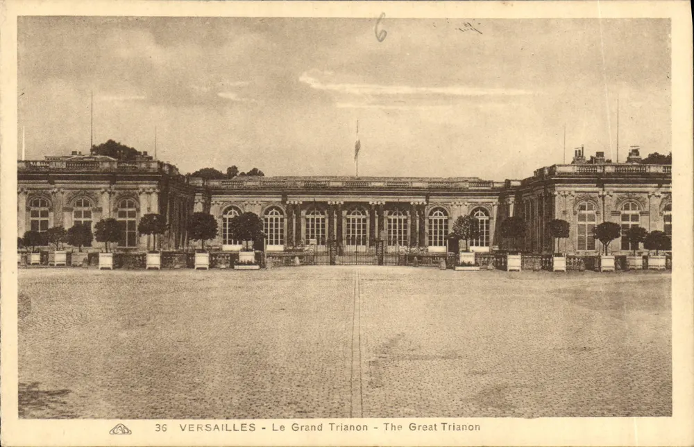Versailles - O Grande Trianon - O Grande Trianon - Frente