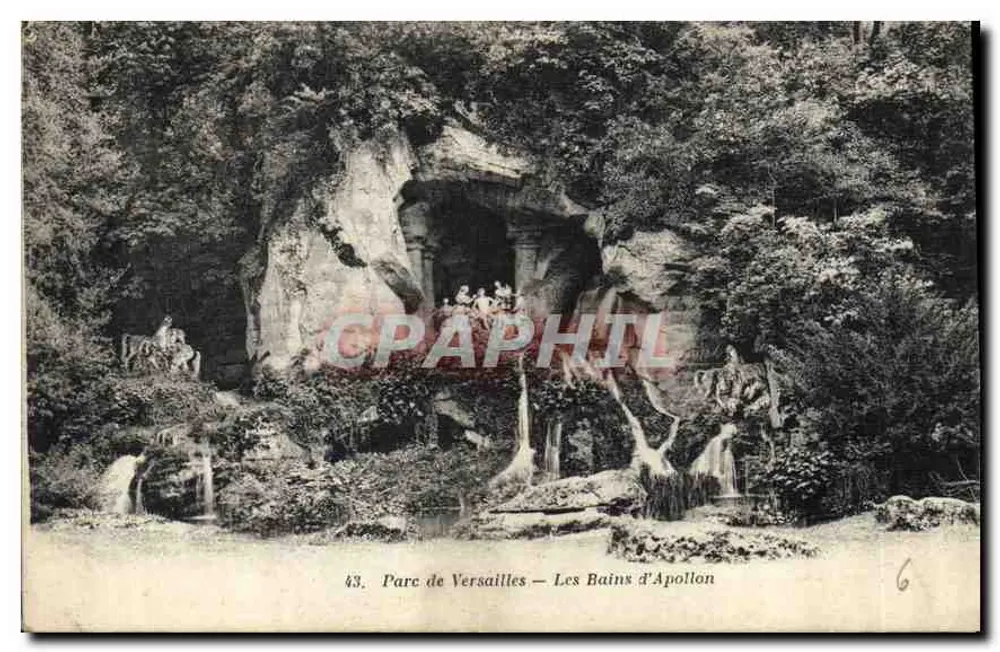 Park van Versailles — De Baden van Apollo — Uitgever drukkerij Edna, Versailles, n°43 - Voorkant