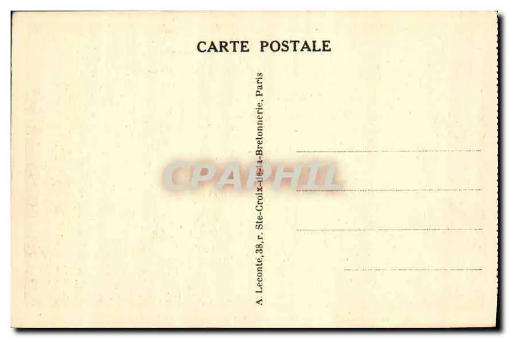 Versailles — O Parque — Os Banhos de Apolo — n° 25 - Verso
