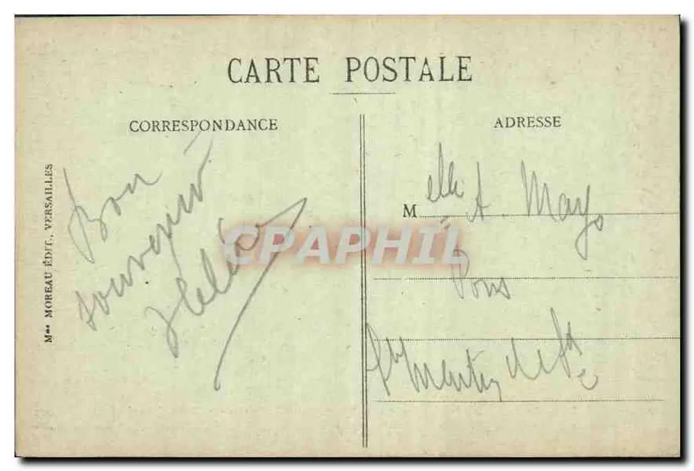 Versailles - Der Park - Die Säulenreihe - Die Entführung der Proserpine durch Pluto, Gott der Unterwelt (von Girardon) - Rückseite
