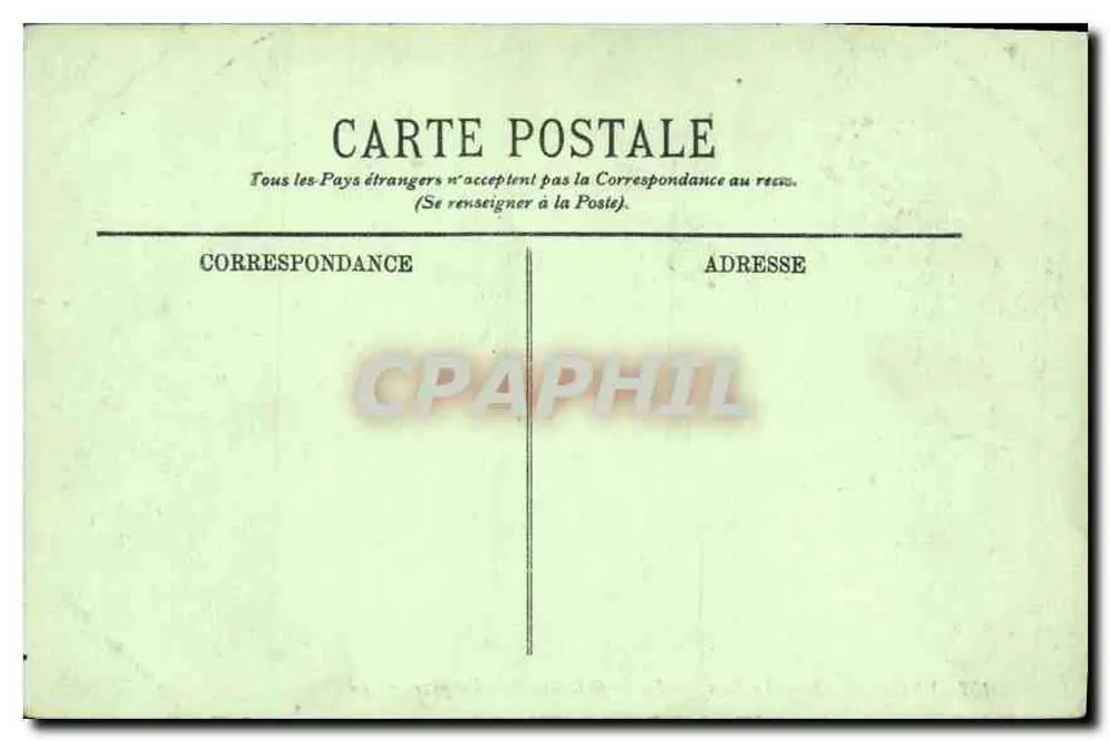 Versailles — Der Park — Bassin de Latone und der Parterre — LL. — n° 152 - Rückseite