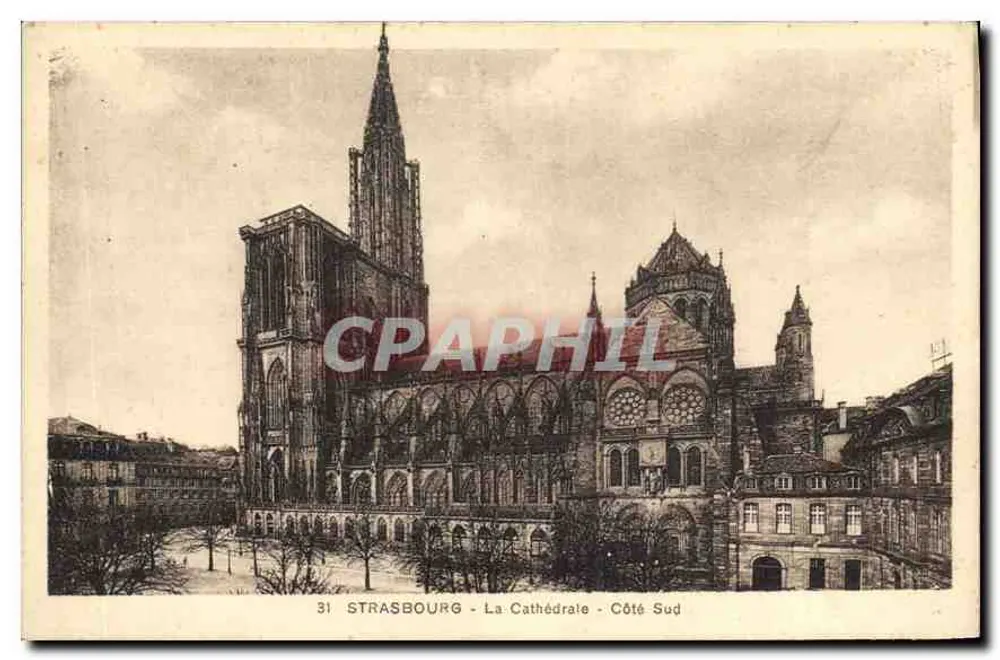 Strasburgo - La Cattedrale - Lato Sud — n°31 - Recto