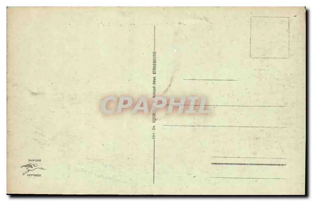 Mont Sainte-Odile — widok panoramiczny — wydawca nieznany, nr serii 60 - Rewers