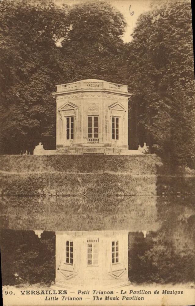 Versailles — Petit Trianon — Musikpavillon — Verlag Nouvelles Galeries, Nr. 90 - Vorderseite