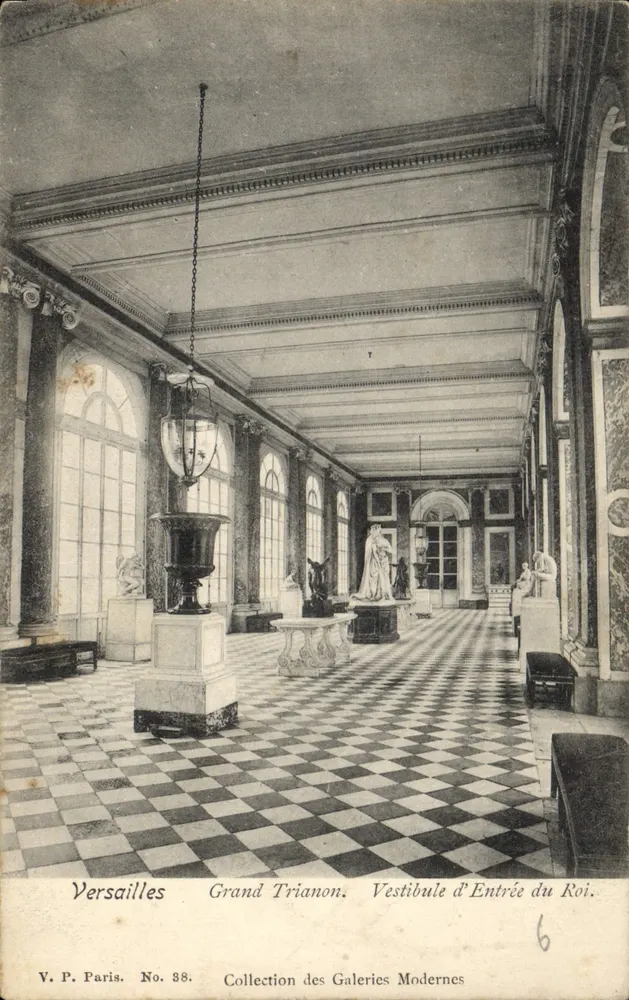 Versailles — Grand Trianon, Königlicher Eingangsvorbau — V. P. Paris. Nr. 88. - Vorderseite