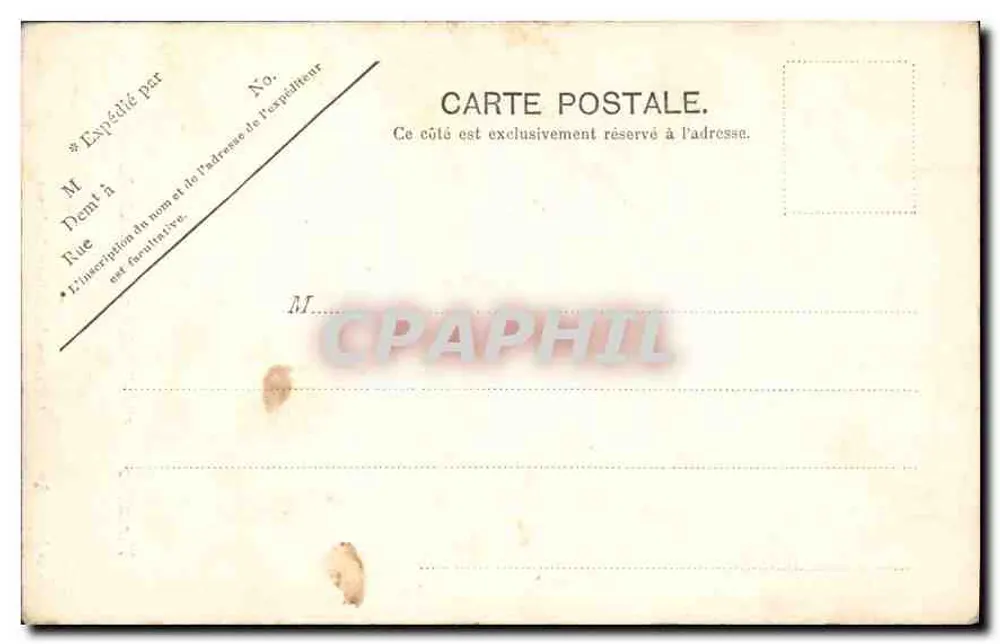 Versailles — Grand Trianon, Königlicher Eingangsvorbau — V. P. Paris. Nr. 88. - Rückseite