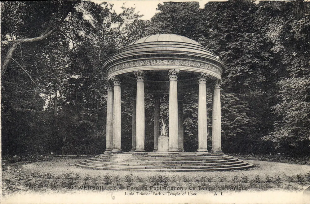 Versailles - Petit Trianon - Der Tempel der Liebe - A. L. - Vorderseite