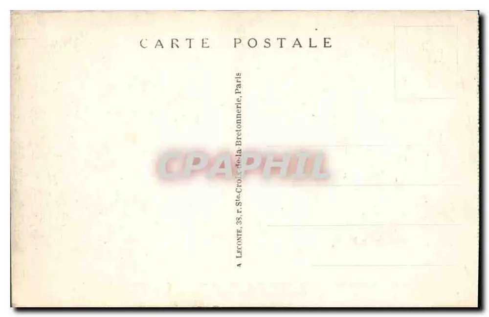 Versailles - Petit Trianon - Der Tempel der Liebe - A. L. - Rückseite