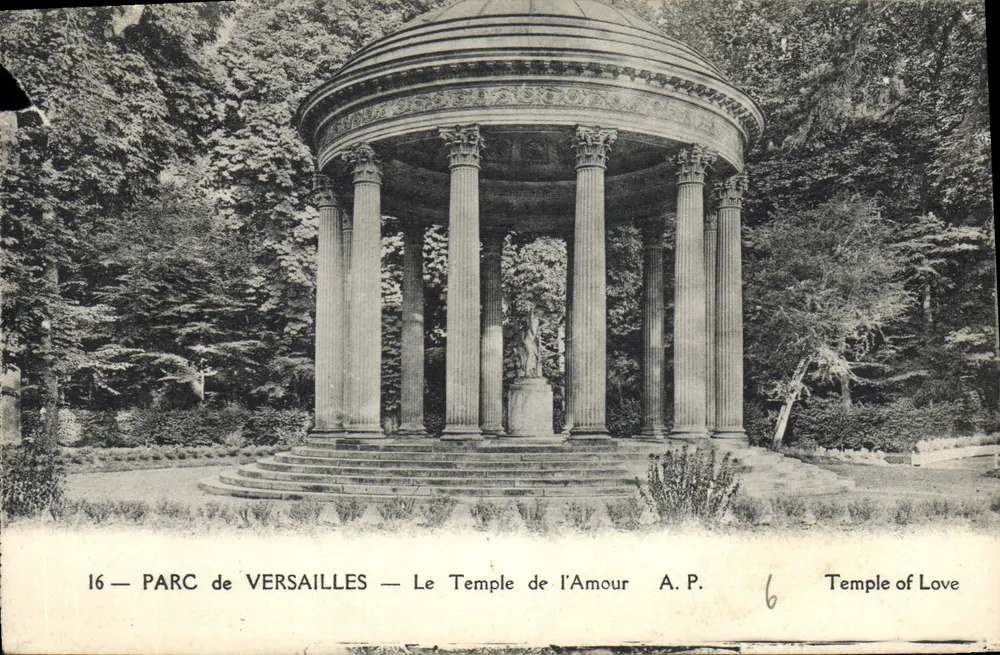 Parque de Versalhes — O Templo do Amor — A.P. 6 - Frente