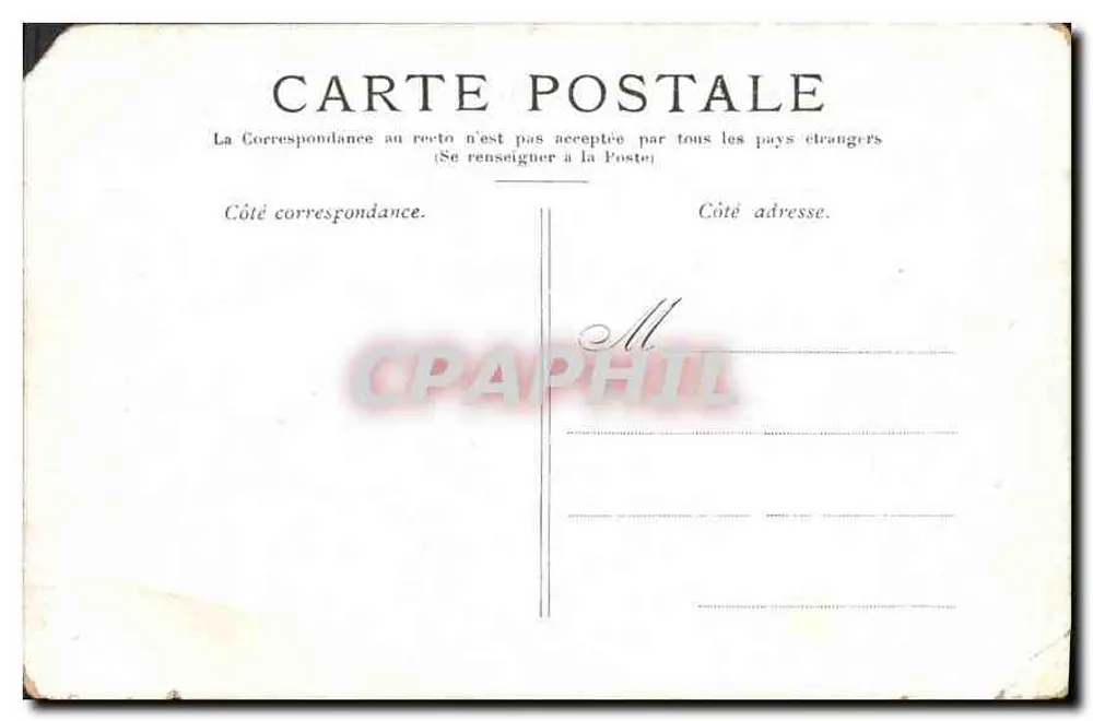 Versailles — Vista geral do Castelo. - Verso