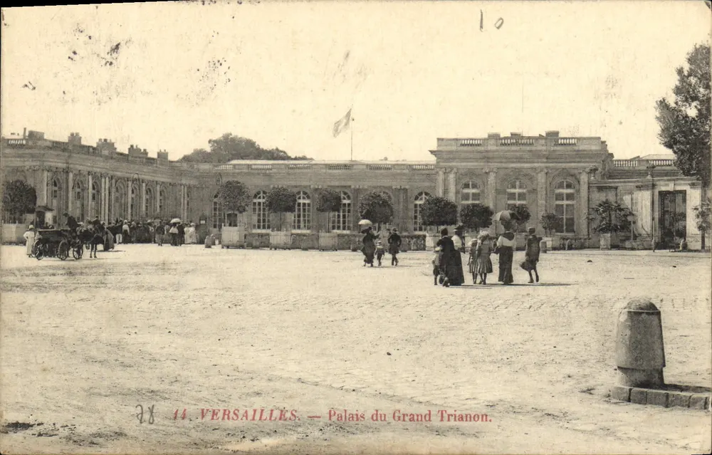 Versalles — Palacio del Gran Trianón - Anverso