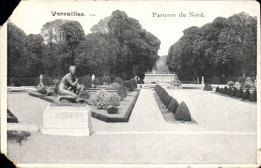 Versailles — Parterre du Nord — éditeur non visible - Frente