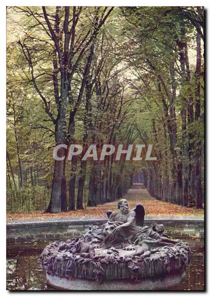 Schloss Versailles — Le Bassin de Saturne im Winter — Éditions A. Noyer, Paris - Vorderseite
