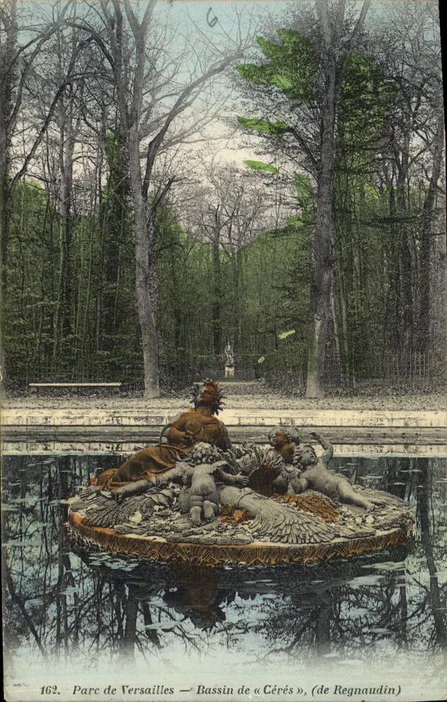 Parc de Versailles — Bassin de « Cérès », (de Regnaudin) - Vorderseite