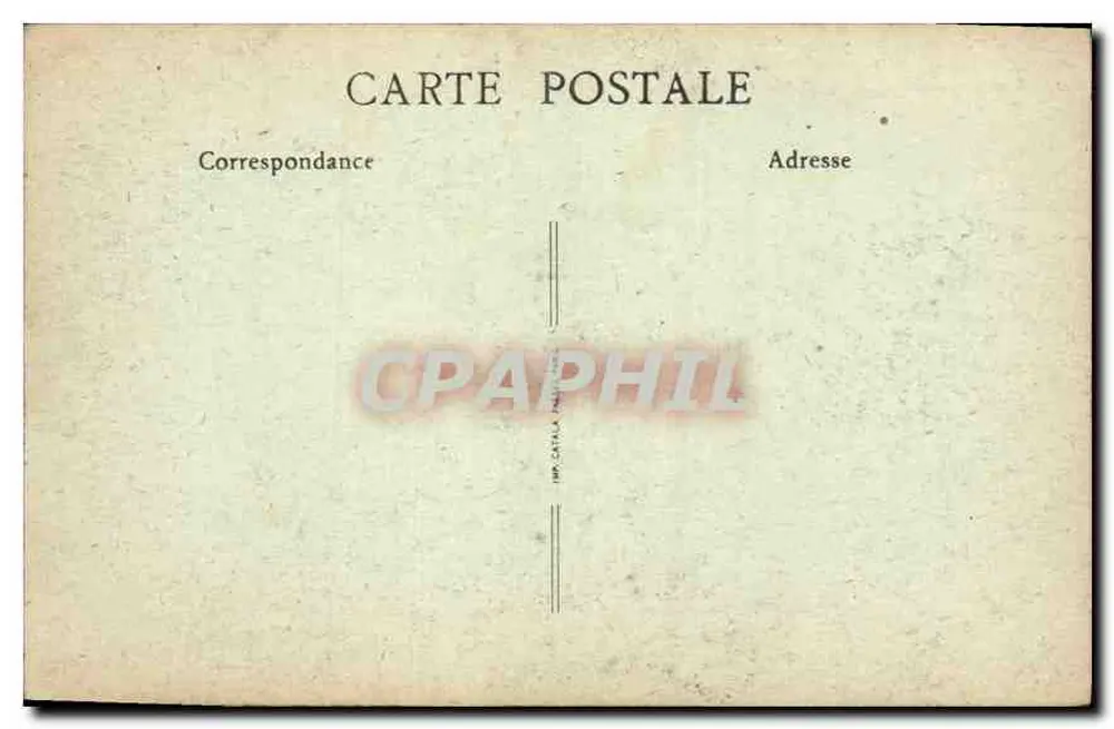 Parque de VERSAILLES - Uma avenida - One alley — B. F. 22 - Verso