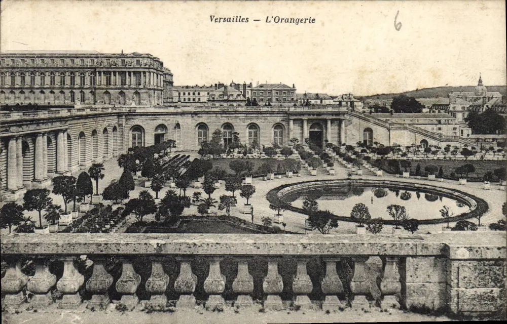 Versailles — L'Orangerie — editor desconhecido, n°6 - Frente