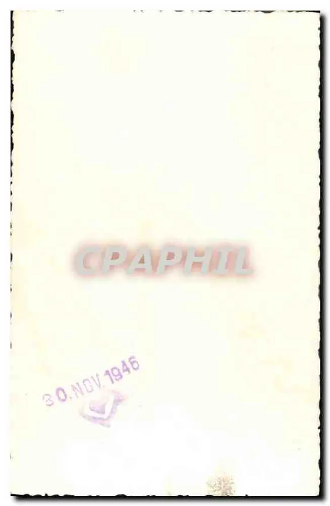 Vrouw in vachtjasje — studio — n° 30.11.1946 - Achterkant