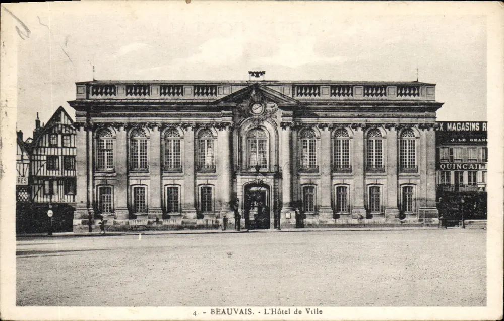 Beauvais - O Hotel de Ville — Edição Trébouard (1914) - Frente
