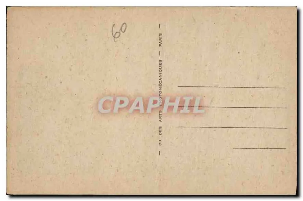 Beauvais — Vista Geral — ND.2 — Editor: CH. des Arts Automécaniques, Paris - Verso