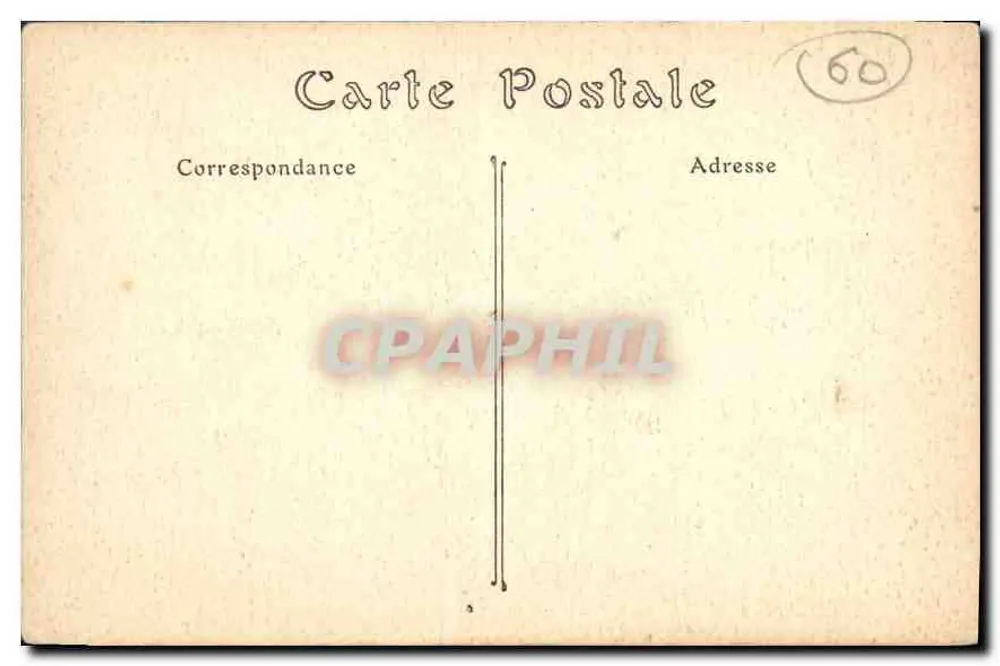 Chantilly — O Hotel do Grande-Condé — ND. Fot. n°207 - Verso