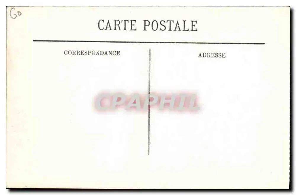 Chantilly — Allgemeiner Blick von der Route des Lions — LL - Rückseite