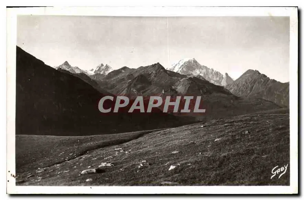 Mont Blanc aus Sicht des Petit Saint-Bernard — Editions Gaby, Nantes - Vorderseite